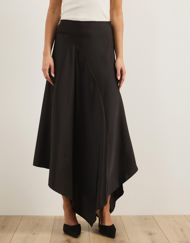 Atmos&Here - Bonnie Asymmetrical Handkerchief Midi Skirt