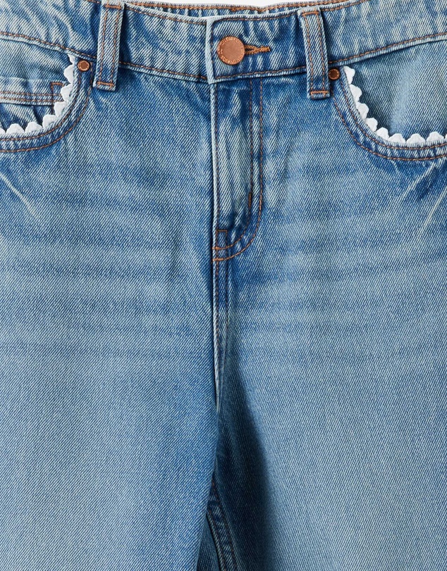 Cotton On Kids - Unisex Straight Leg Denim Jean