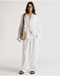 Decjuba - D-Luxe Linen Blend LS Shirt