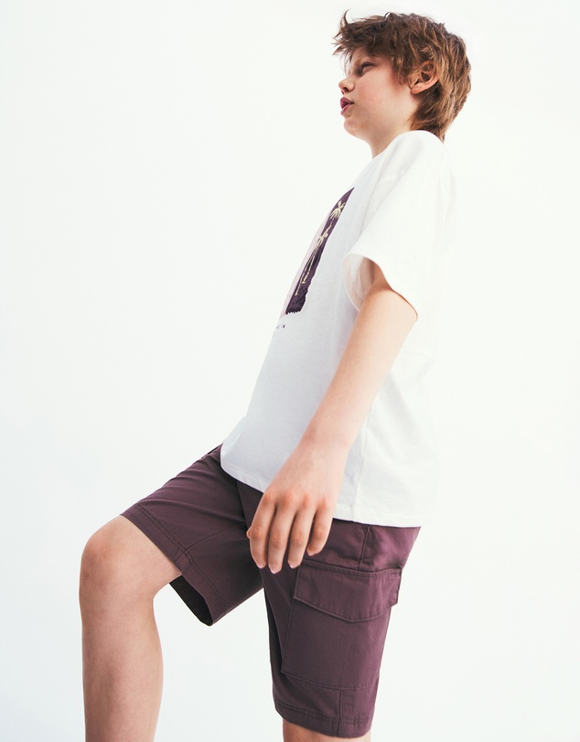 M.N.G - Volcano Cargo Shorts - Kids-Teens