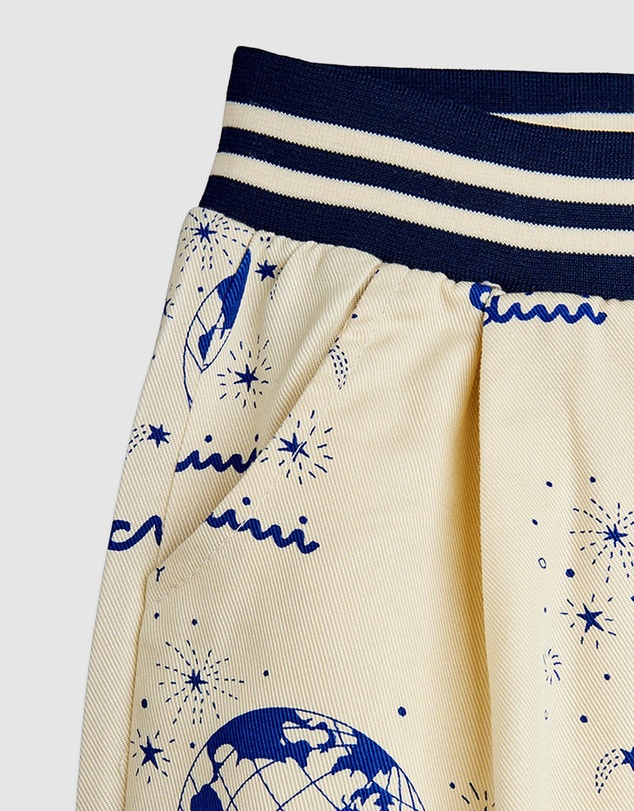 Mini Rodini - Society All Over Print Woven Trousers - Babies