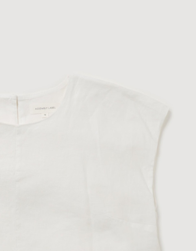 Revibe - Repaired Assembly Label Linen Top