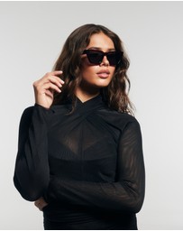 Soda Shades - Hailey II - Burgundy