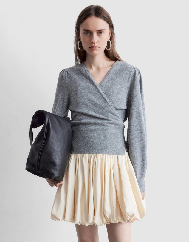 & Other Stories - Merino Wool Wrap Cardigan
