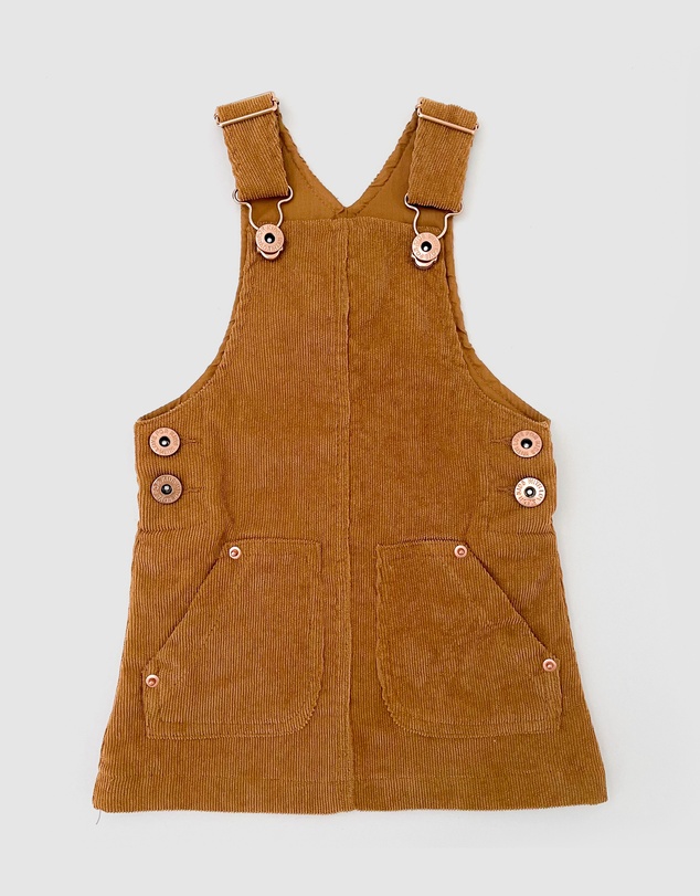 WITH LOVE FOR KIDS - Hazel Cord Pinafore Dress - Babies - Kids