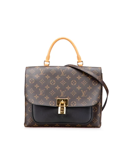 Pre-Loved by Azura Reborn - Pre-Loved louis vuitton Elegant Handbag with Handle and Detachable Strap for Versatile Carrying