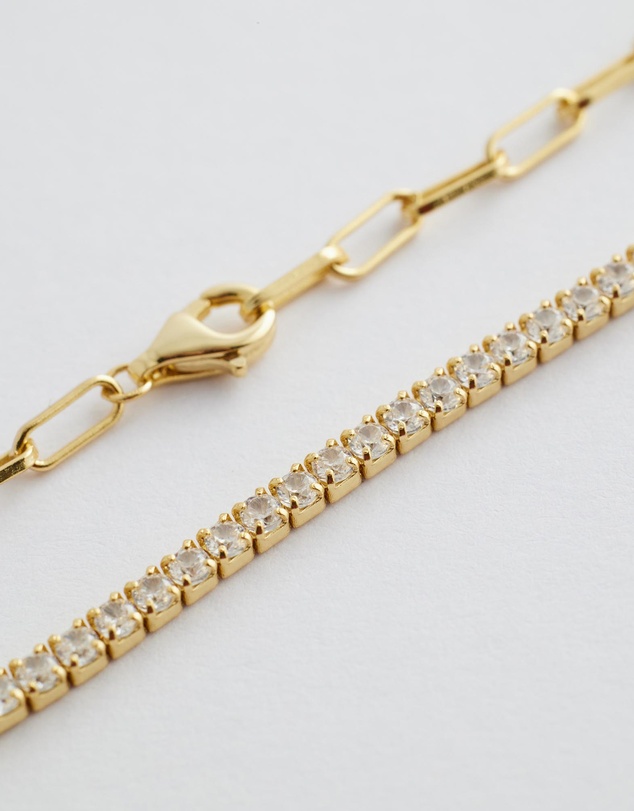 Native Sol - Edie Tennis Chain Bracelet
