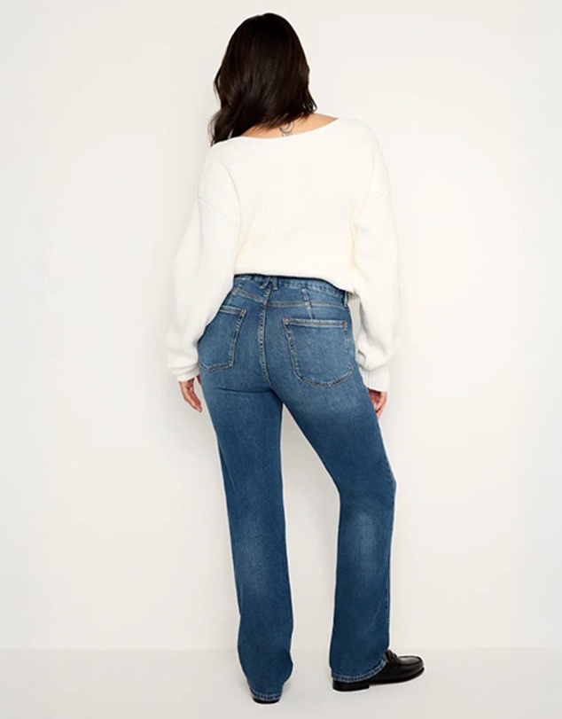 Good American - Good Icon Straight Jeans