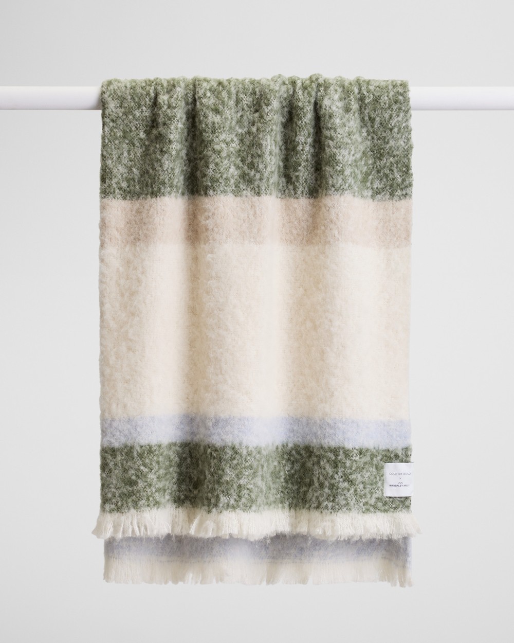 Country Road - Waverly Mills Rhys Throw - Throws (Ciel Blue) Waverly Mills Rhys Throw