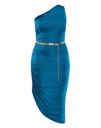 City Chic - Orbit One Shoulder Slink Dress