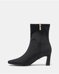 Forever New - Selena Square Toe Heeled Boots