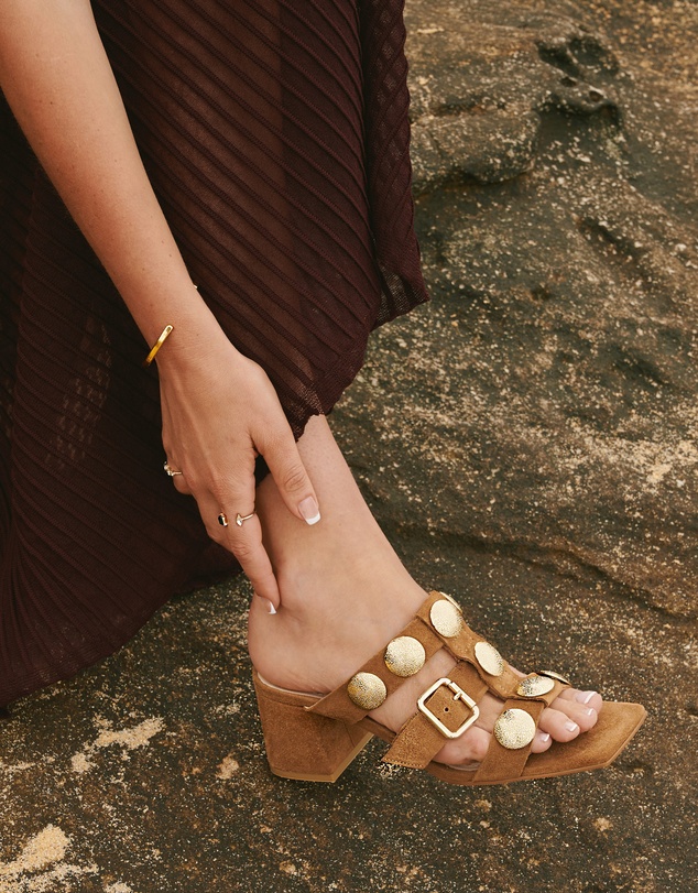 Sempre Di - Fiora Block Sandals