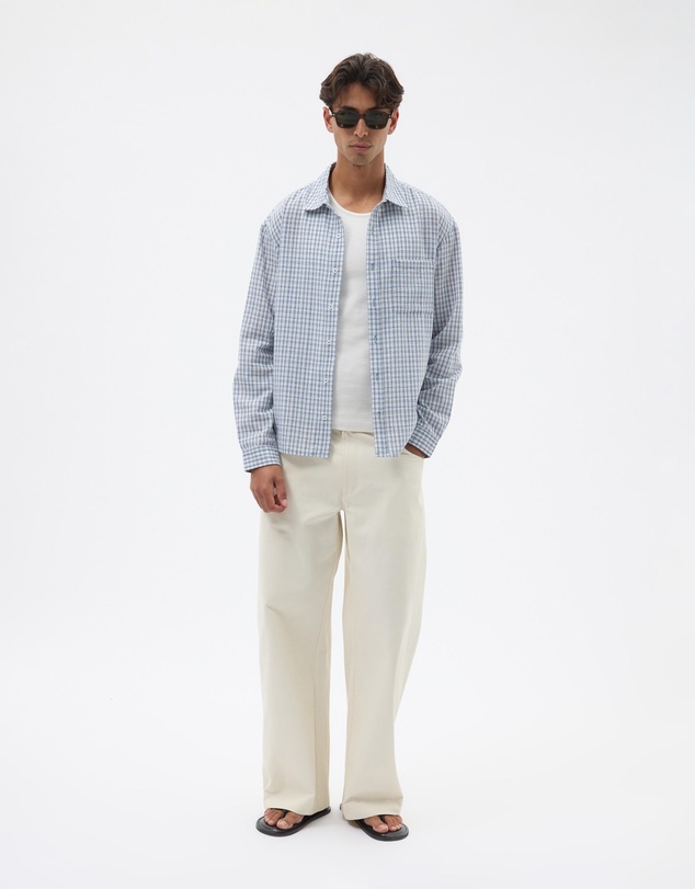 AERE - Relaxed Cotton Check Shirt