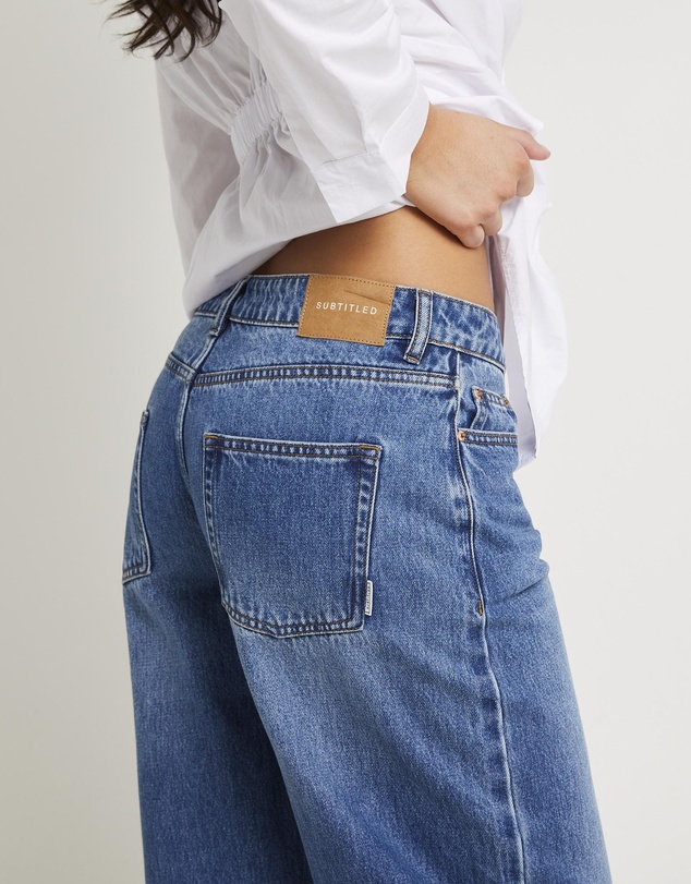 Subtitled - Maylee Low Rise Relaxed Denim Jeans