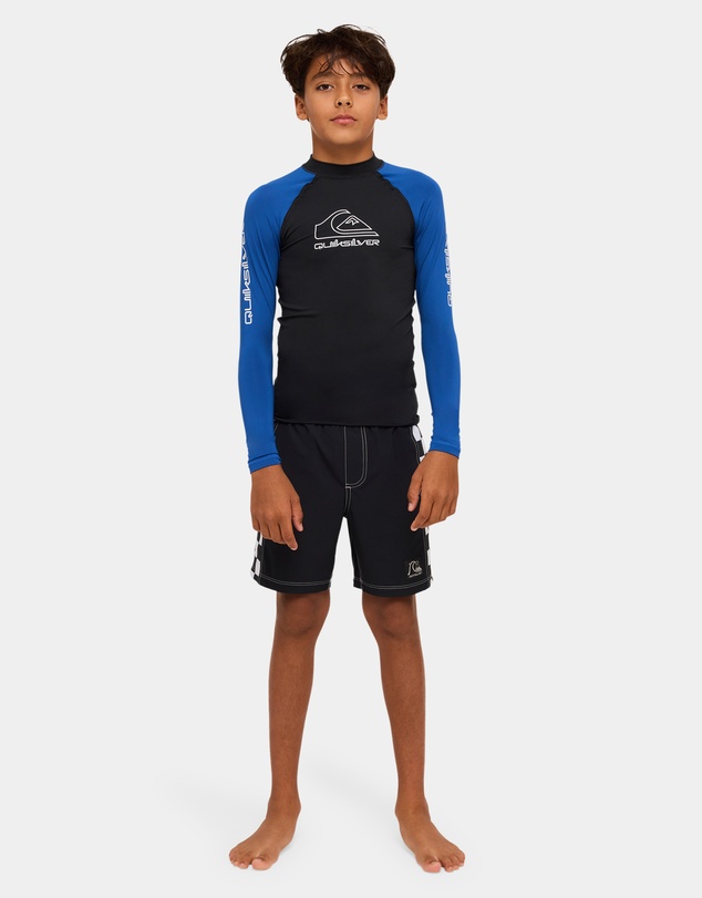 Quiksilver - Boys 8 to 16 On Tour Long Sleeve Rash Vest