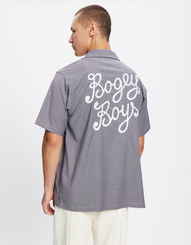 Bogey Boys - Mini Checkered Button-Up