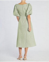 Amelius - Romilly Linen Midi Dress