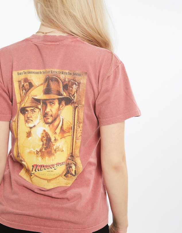 Vintage by The Real Deal - Pre Loved - Vintage 90s Indiana Jones and the Last Crusade Movie Tee