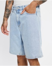 Thrills - Mid Slacker Relaxed Long Denim Shorts