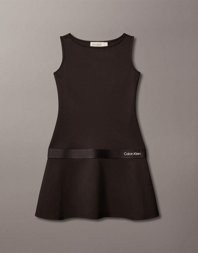 Calvin Klein Jeans - Girls Logo Tape Punto Dress