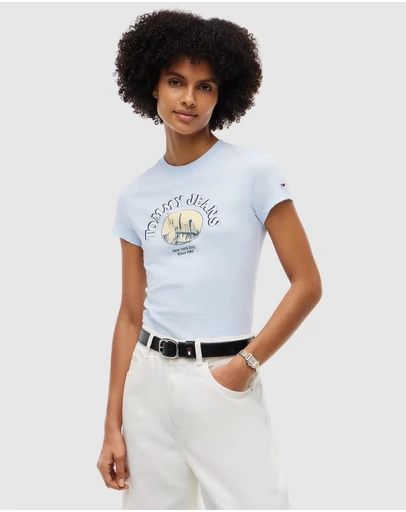 Tommy Jeans - Slim NYC Novelty Tee