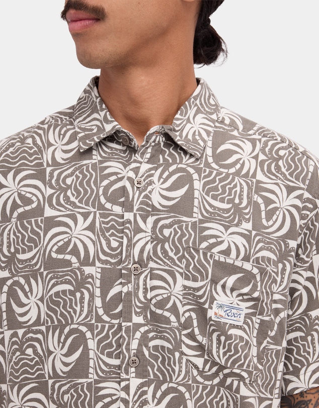 RVCA - Mens Exotica Short Sleeve Shirt