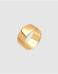 Elli Jewelry - Ring Stacking 925 Sterling Silver Gold-Plated