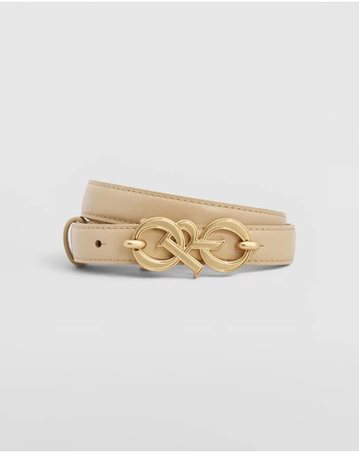 Oroton - Olivia 20mm Logo Belt