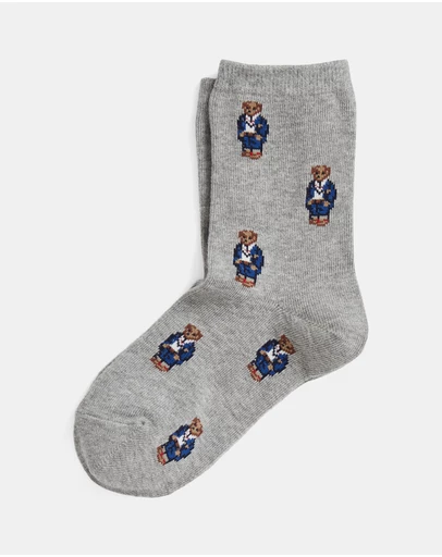 Polo Ralph Lauren - Polo Bear Crew Socks - Babies-Kids