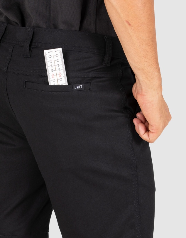 UNIT - UNIT Mens Shift Fixed Waist Utility Shorts