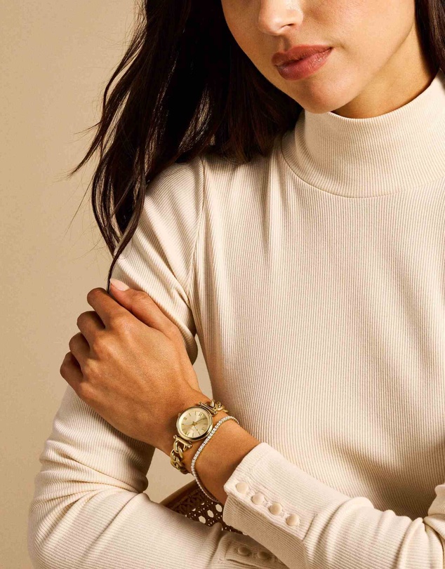 Fossil - Carlie Gold Tone Analogue Watch