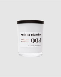 Maison Blanche - 004 Bergamot & Tobacco - Medium Candle