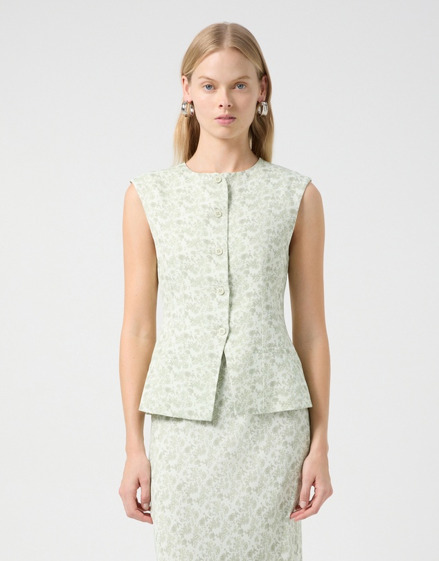 Third Form - Nostalgia Button Up Top