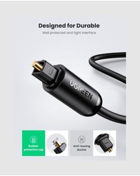 Ugreen - UGreen Fiber Optical Audio Cable 3M High-Fidelity Sound Wide Compatibility