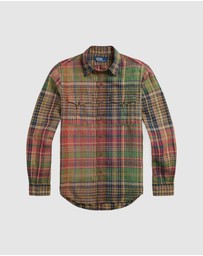 Polo Ralph Lauren - Classic Fit Plaid Linen Workshirt