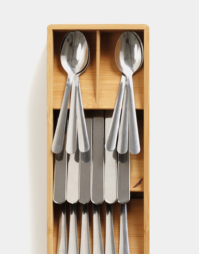 Joseph Joseph - DrawerStore™ Bamboo Compact Cutlery Organiser