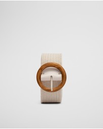 Country Road - Recycled Polyester Woven Stretch Belt