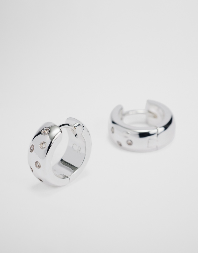 Country Road - Mara Crystal Hoop Earring