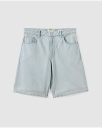 Cotton On - Baggy Denim Shorts