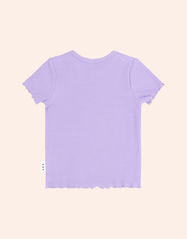 Huxbaby - Orchid Rib Tee - Babies-Teens