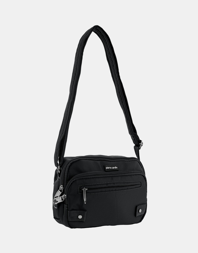 Pierre Cardin - Pierre Cardin Nylon Anti-Theft Cross Body Bag