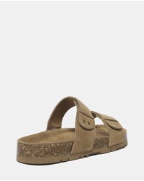 EVERAU - EverAU Ugg Aurelia Cow Suede Upper Sandals