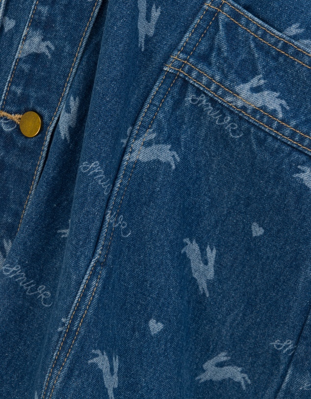 SMWR. by The Somewhere Co - Royal Match Denim Mini Dress