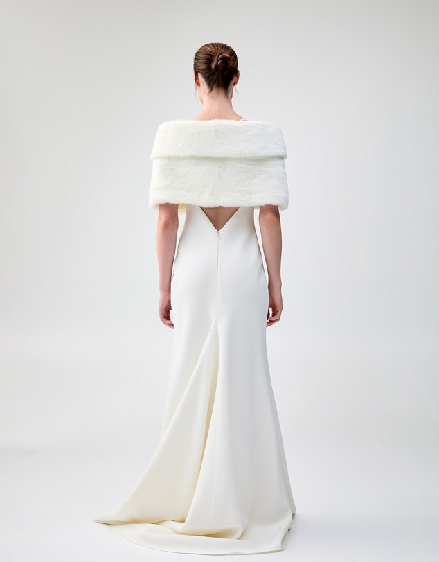 Unreal Fur - Champagne Wrap