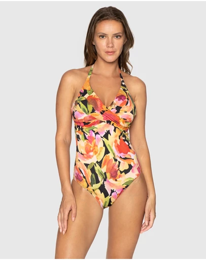 Nip Tuck Swim - Black Roman Holiday Brigitte One Piece
