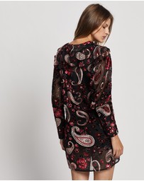 LENNI the label - Firefly Burnout Sleeved Dress