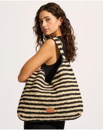 Seafolly - Raffia Stripe Tote Bag