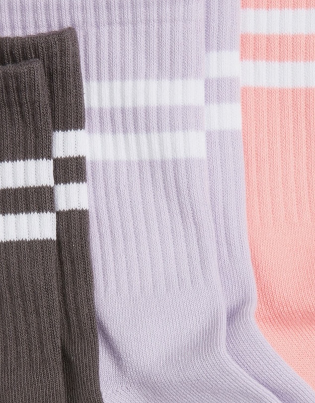 High Heel Jungle - Varsity Pilates Yoga Grip Socks - 3 Pack
