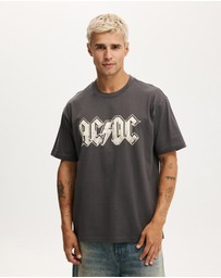 Cotton On - Premium Loose Fit Music T-Shirt