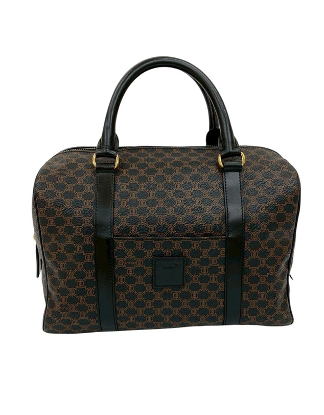 Pre-Loved by Azura Reborn - Pre-Loved Macadam Coated Canvas Boston Bag